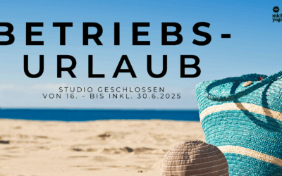 Betriebsurlaub 16.-30.6.2025 – Studio geschlossen